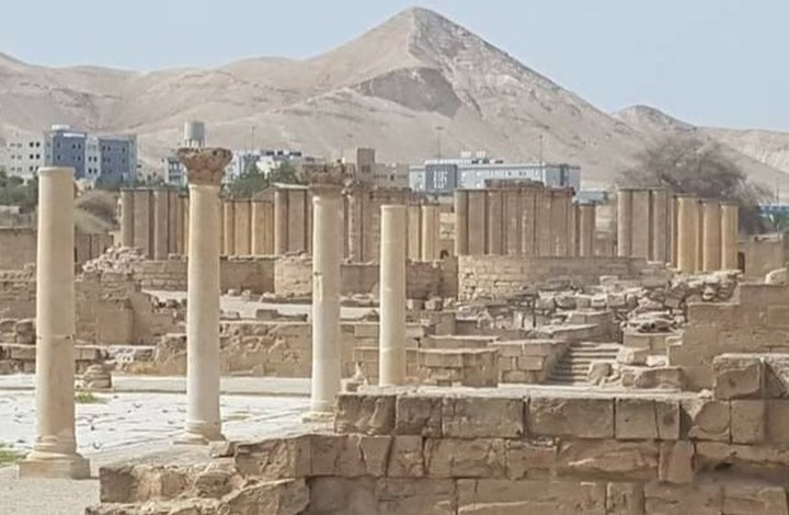 قصر هشام في أريحا يحتضن أكبر لوحة فسيفساء مغطاة بالعالم