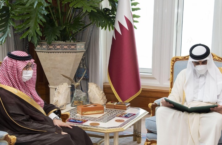 رسالة من ابن سلمان إلى أمير قطر لـ"تعزيز العلاقات الأخوية"