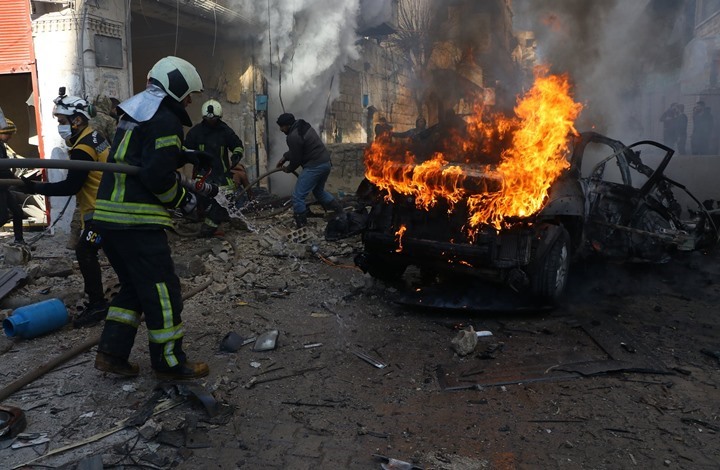مقتل وإصابة 19 جندي في هجوم على حافلة عسكرية بحلب السورية