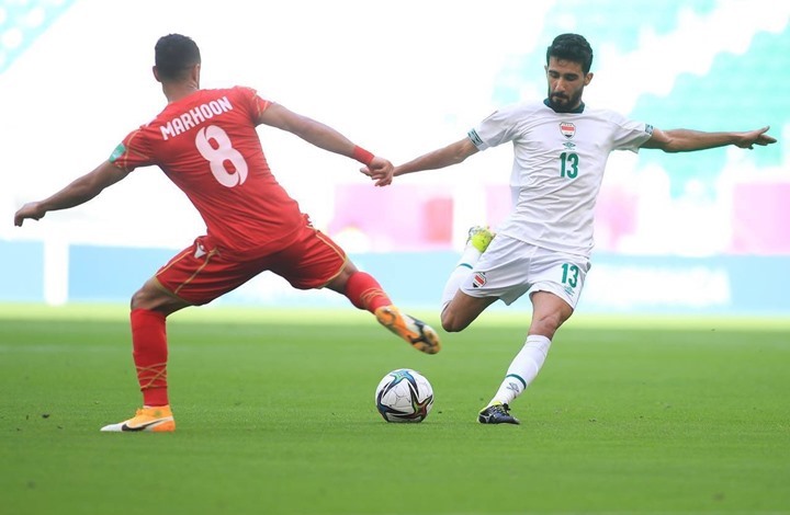 التعادل يحسم مواجهة البحرين والعراق في كأس العرب