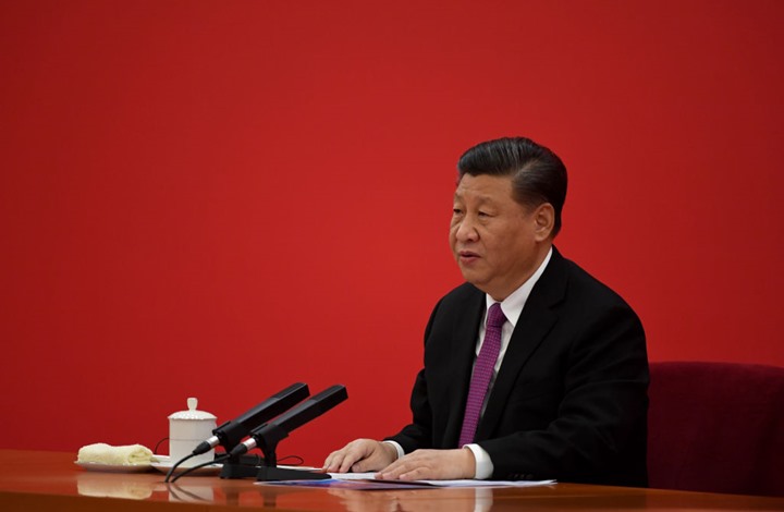 Chinese president selected as Communist Party general secretary for a historic third term