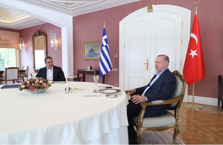 أردوغان يلتقى رئيس الوزراء اليوناني لإصلاح العلاقات