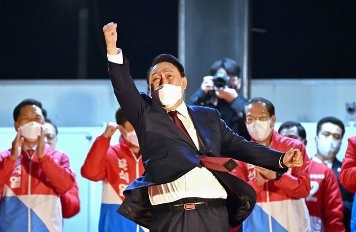 مرشّح المعارضة يصل إلى قصر الرئاسة في كوريا الجنوبية