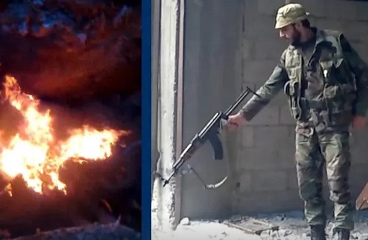 “الغارديان” تنشر فيديو مروعا لإعدام جماعي لمدنيين في سوريا “الغارديان” تنشر فيديو مروعا لإعدام جماعي لمدنيين في سوريا