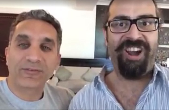 باسم يوسف وسلام زعتري على المسرح دعما لجمعية خيرية (فيديو)