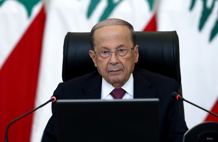 رئيس لبنان: نعول على دور أمريكا بترسيم الحدود مع إسرائيل