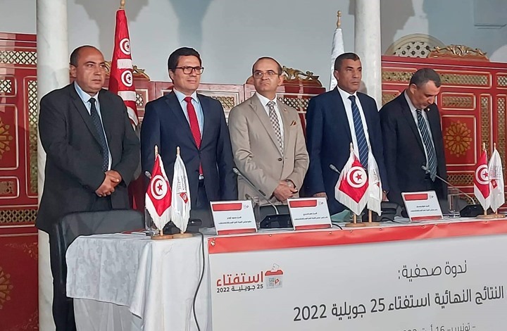 هيئة الانتخابات بتونس تعلن بدء العمل بالدستور الجديد (شاهد)