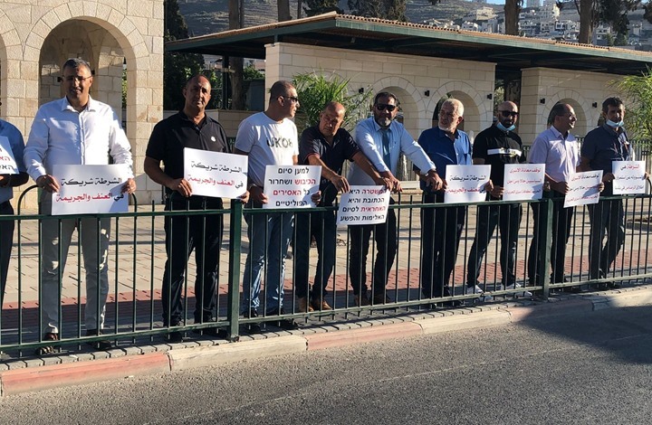 مظاهرتان دعما للأسرى أمام سجن "جلبوع" وكفر كنا (شاهد)