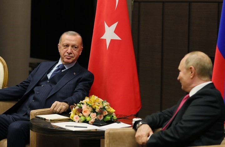 أردوغان يلتقي بوتين في سوتشي.. وارتياح متبادل