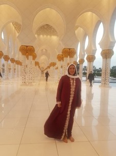 ميري ريغف في مسجد الشيخ زايد - regiv3_arabi21