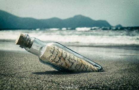 مياه البحر بالنرويج تلفظ رسالة في زجاجة عمرها 25 عاما