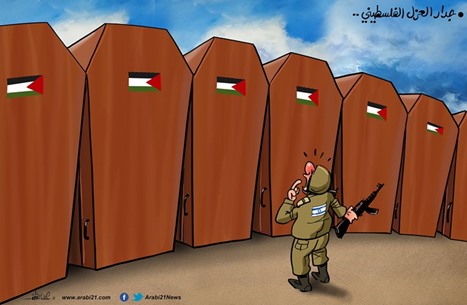 جدار العزل الفلسطيني..