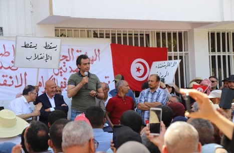 مظاهرات ضد سعيّد جنوبي تونس رفضا "للجمهورية الجديدة"