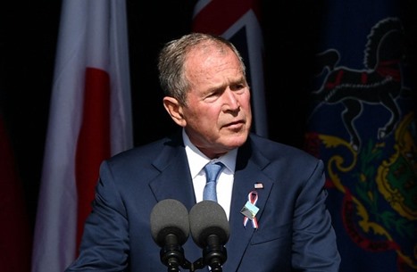 زلة لسان مثيرة من بوش.. "غزو العراق قرار رجل واحد" (شاهد)