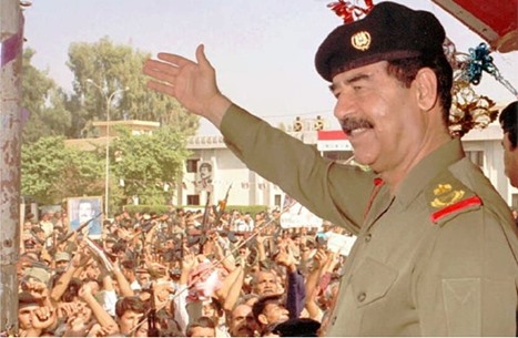 هكذا كان يلقّب صدام حسين جورج بوش الابن