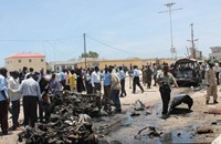 20 قتيلا بانفجار سيارة قرب القصر الرئاسي في الصومال 