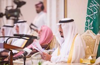 ملك السعودية: لن تهدأ نفوسنا حتى نقضي على الإرهاب