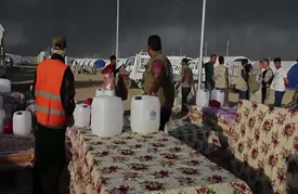 موجة النزوح من الموصل متواصلة مع استمرار المعارك