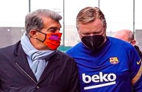 ماذا قال رئيس برشلونة عن إقالة المدرب كومان؟