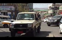 شوارع صنعاء شبه خالية بسبب شدة الإشتباكات (فيديو)