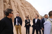 ماكرون يستهل زيارته لمصر بجولة سياحية في أسوان (صور)