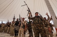 مقاتلون شيعة يتقدمون لاستعادة الرمادي من تنظيم الدولة