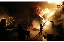 قصف إسرائيلي لميناء اللاذقية بسوريا وأضرار كبيرة (شاهد)
