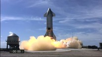 صاروخ سبايس إكس ينجح للمرة الأولى بالهبوط.. ثم ينفجر (شاهد)
