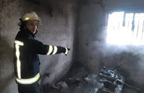 وفاة 5 أطفال أشقاء بحريق منزل في الضفة الغربية (شاهد)