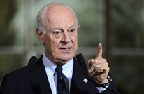 دي ميستورا يطالب روسيا بالضغط على وفد النظام بجنيف