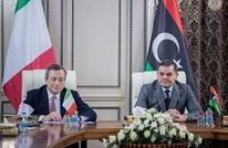 رئيس الوزراء الإيطالي يصل طرابلس ويلتقي نظيره الليبي