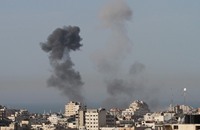 الاحتلال الإسرائيلي يقصف مواقع للمقاومة شرق قطاع غزة 