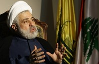 نعيم قاسم يهاجم السعودية وقرار الجامعة العربية ضد حزب الله