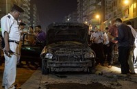 انفجار سيارة بالقاهرة دون وقوع إصابات