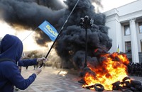 كييف تتهم الانفصاليين بانتهاك الهدنة شرق البلاد